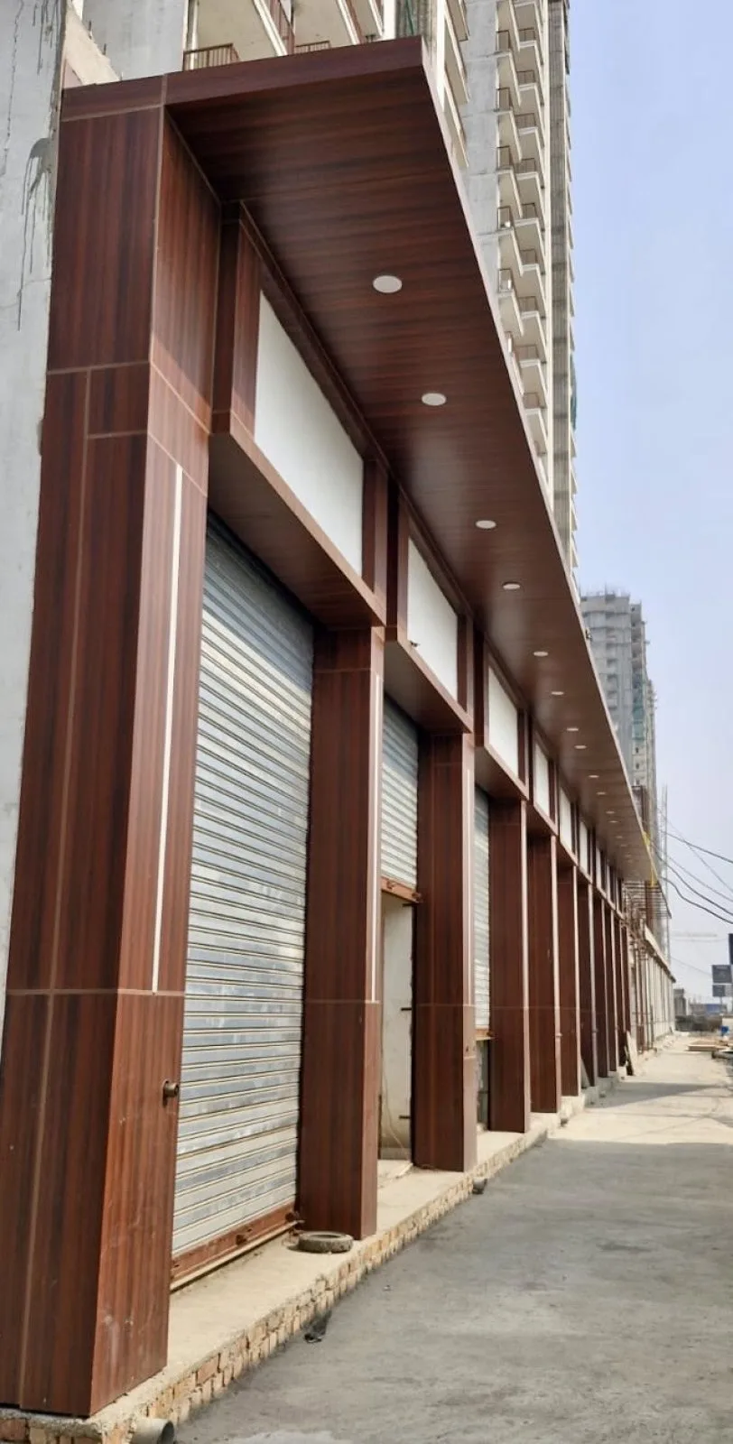Site photograph — Brook Arcade